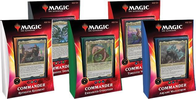 Commander 2020 - Set of 5, Commander 2020 P210830