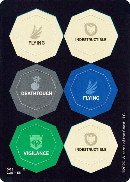 Punch Card Token (003 // 004), Commander 2020 #214571