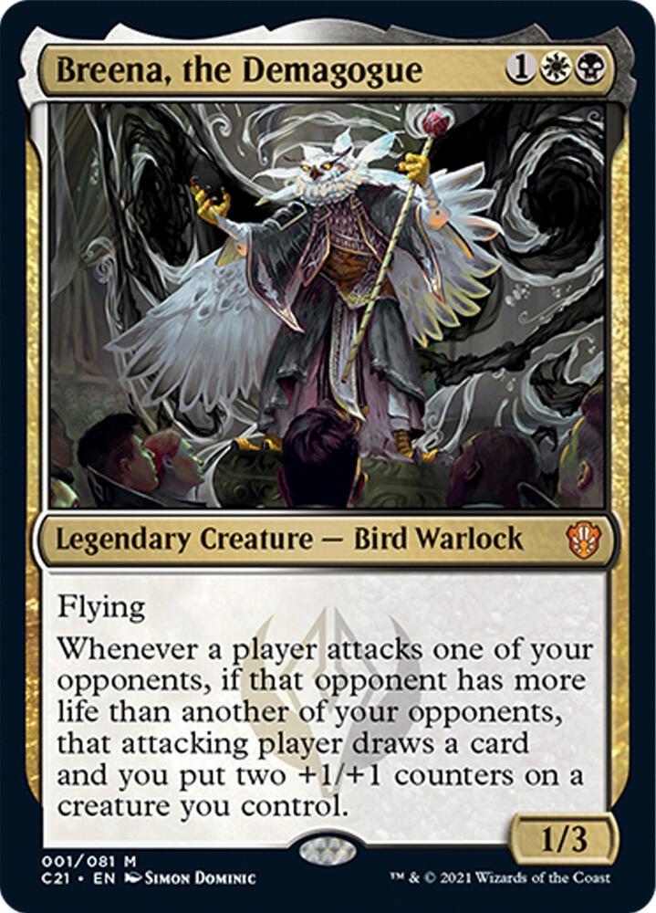 Breena, the Demagogue, Commander 2021 1