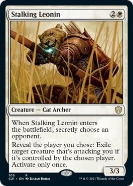 Stalking Leonin, Commander 2021 105