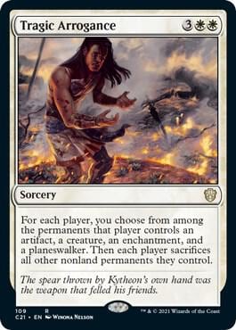 Tragic Arrogance, Commander 2021 109