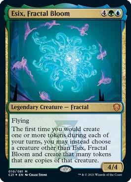 Esix, Fractal Bloom, Commander 2021 10