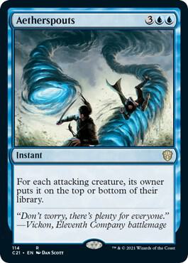 Aetherspouts, Commander 2021 114