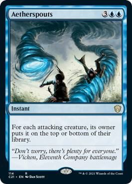 Aetherspouts, Commander 2021 114