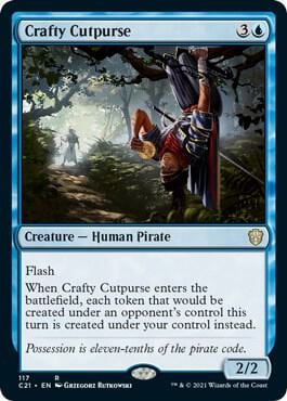 Crafty Cutpurse, Commander 2021 117