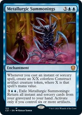 Metallurgic Summonings, Commander 2021 122