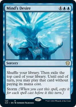 Mind's Desire, Commander 2021 123