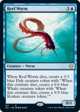 Reef Worm, Commander 2021 127