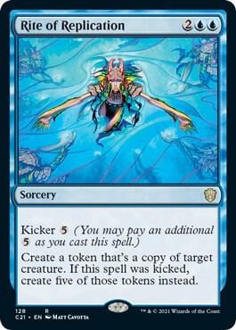 Rite of Replication, Commander 2021 128