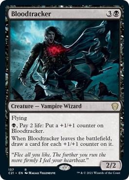 Bloodtracker, Commander 2021 137