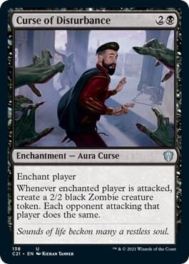 Curse of Disturbance, Commander 2021 138