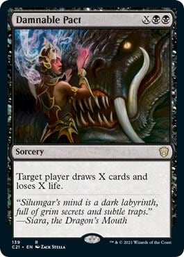 Damnable Pact, Commander 2021 139