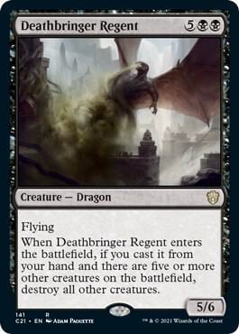 Deathbringer Regent, Commander 2021 141