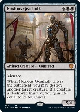 Noxious Gearhulk, Commander 2021 148