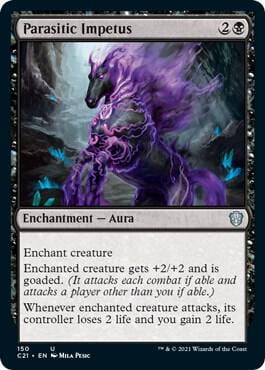 Parasitic Impetus, Commander 2021 150