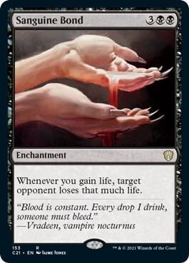 Sanguine Bond, Commander 2021 153