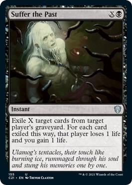 Suffer the Past, Commander 2021 155