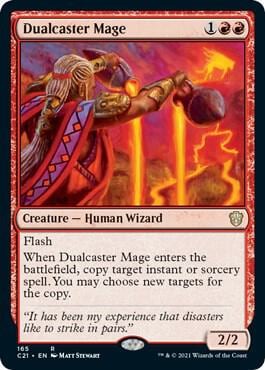 Dualcaster Mage, Commander 2021 165