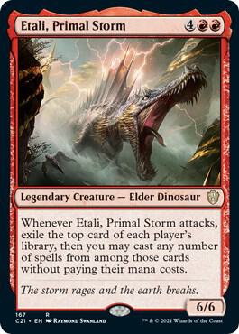 Etali, Primal Storm, Commander 2021 167