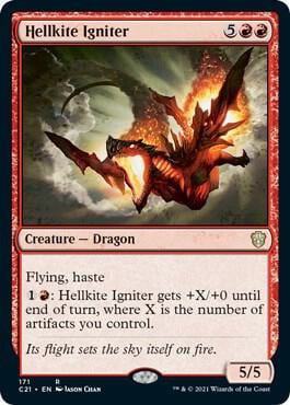 Hellkite Igniter, Commander 2021 171