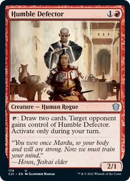 Humble Defector, Commander 2021 174