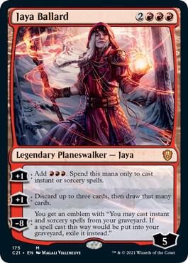 Jaya Ballard, Commander 2021 175