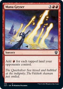 Mana Geyser, Commander 2021 176