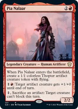 Pia Nalaar, Commander 2021 177
