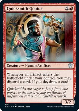 Quicksmith Genius, Commander 2021 178