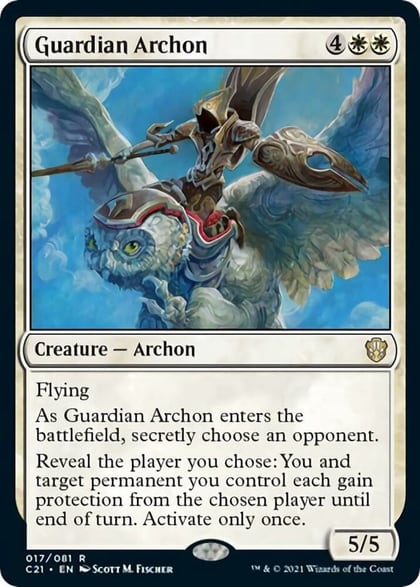 Guardian Archon, Commander 2021 17