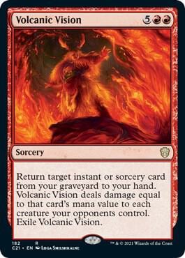 Volcanic Vision, Commander 2021 182