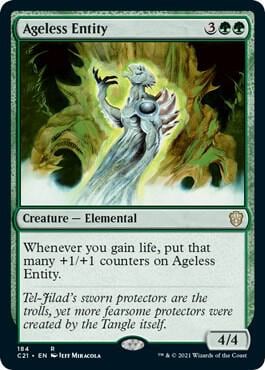 Ageless Entity, Commander 2021 184