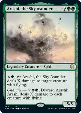 Arashi, the Sky Asunder, Commander 2021 185