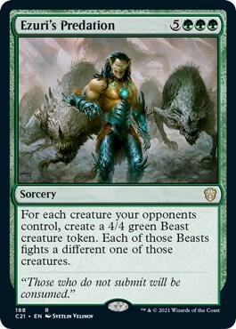 Ezuri's Predation, Commander 2021 188