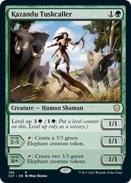 Kazandu Tuskcaller, Commander 2021 196