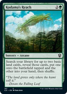Kodama's Reach, Commander 2021 197