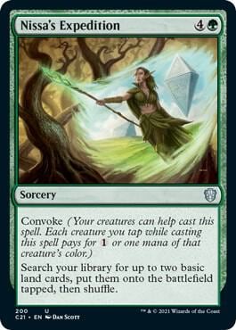 Nissa's Expedition, Commander 2021 200
