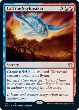Call the Skybreaker, Commander 2021 211