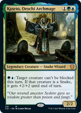 Kaseto, Orochi Archmage, Commander 2021 221