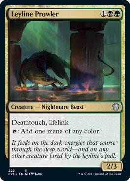 Leyline Prowler, Commander 2021 222
