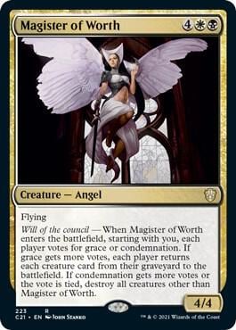 Magister of Worth, Commander 2021 223