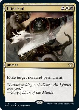 Utter End, Commander 2021 232