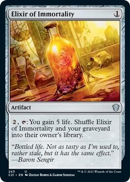 Elixir of Immortality, Commander 2021 243