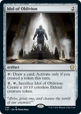 Idol of Oblivion, Commander 2021 246
