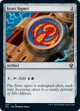Izzet Signet, Commander 2021 247