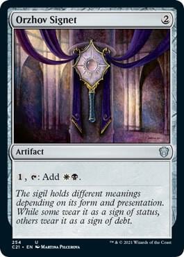 Orzhov Signet, Commander 2021 254