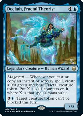 Deekah, Fractal Theorist, Commander 2021 26
