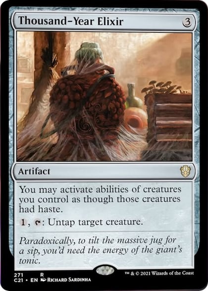 Thousand-Year Elixir, Commander 2021 271