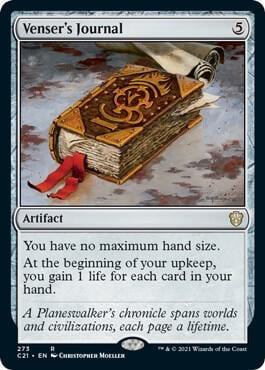 Venser's Journal, Commander 2021 273
