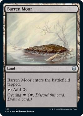 Barren Moor, Commander 2021 277